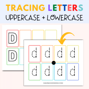 Alphabet Letter Tracing Printables – The {DGM} Printable Shop