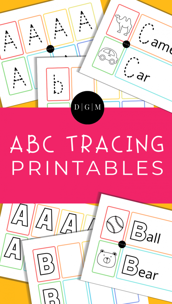 Learn the alphabet printable bundle