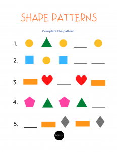 shape patterns